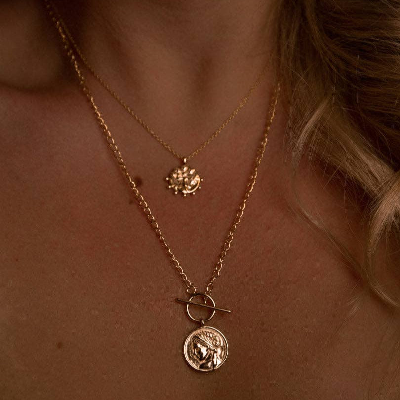 Portrait Coin Necklace
