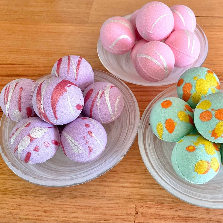 Handmade Mini Goat Milk Bath Bombs