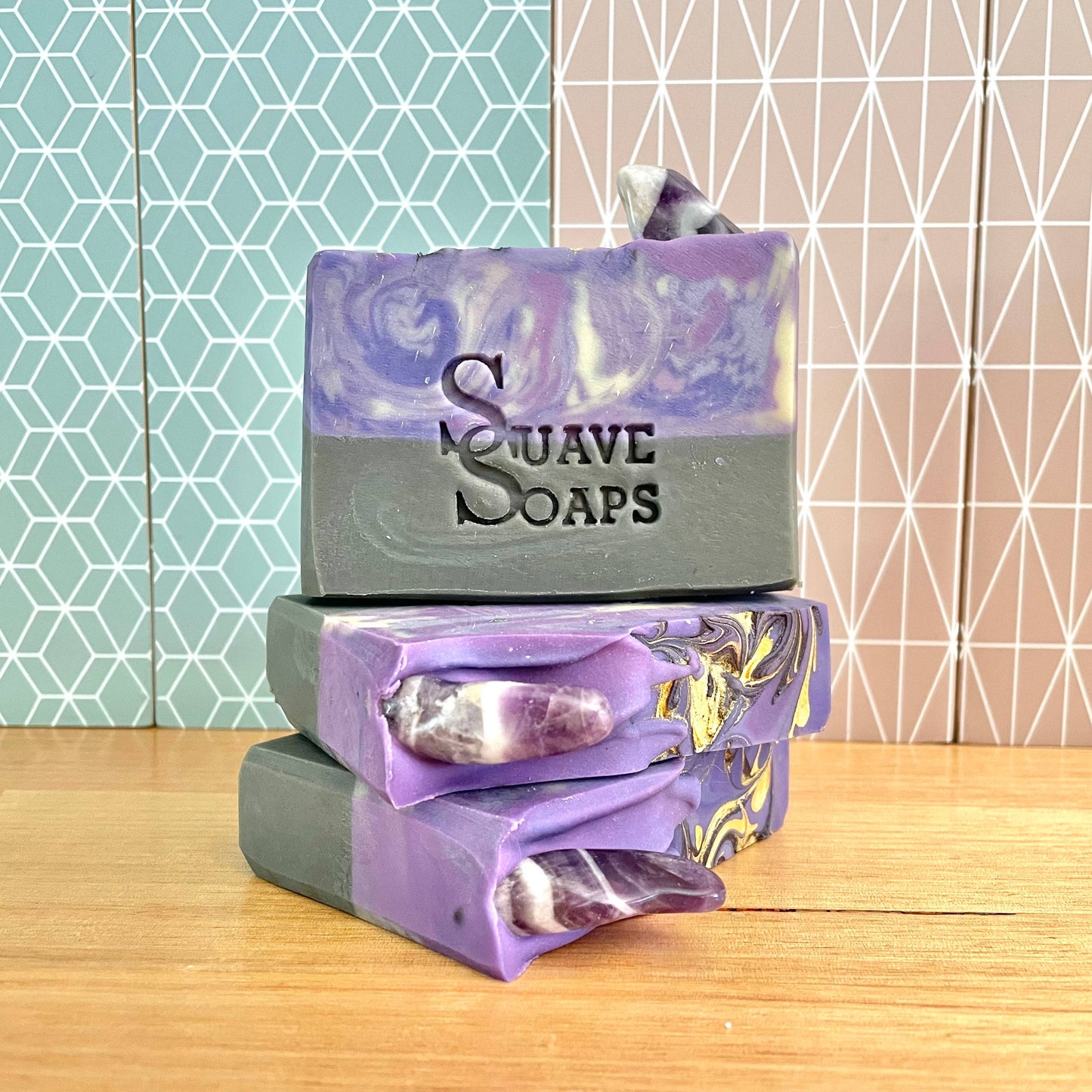 Handmade Amethyst Goat Milk Soap