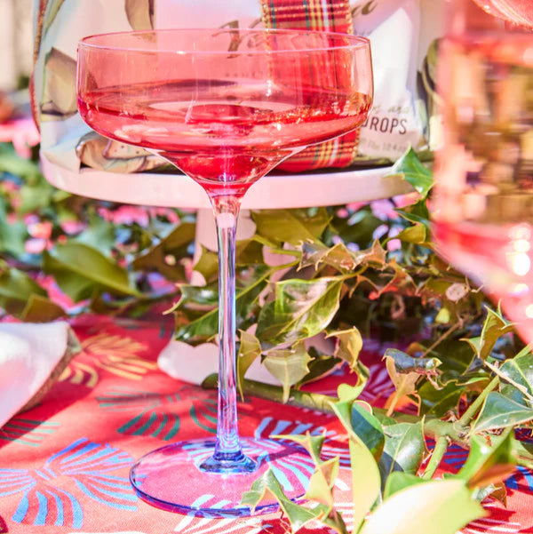 Blue Robin Margarita Glasses | 2 Piece available at The Honey Emporium