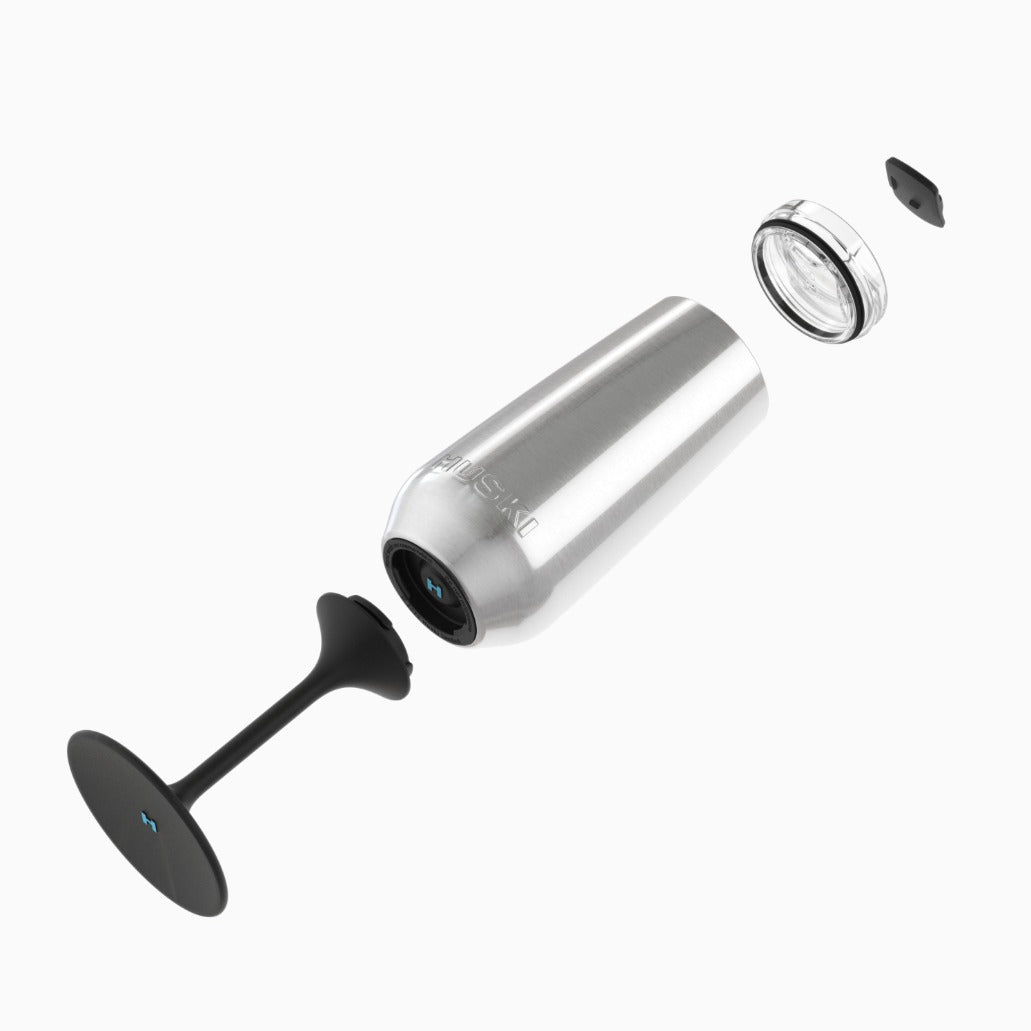 Huski Champagne Flute | Champagne available at The Honey Emporium