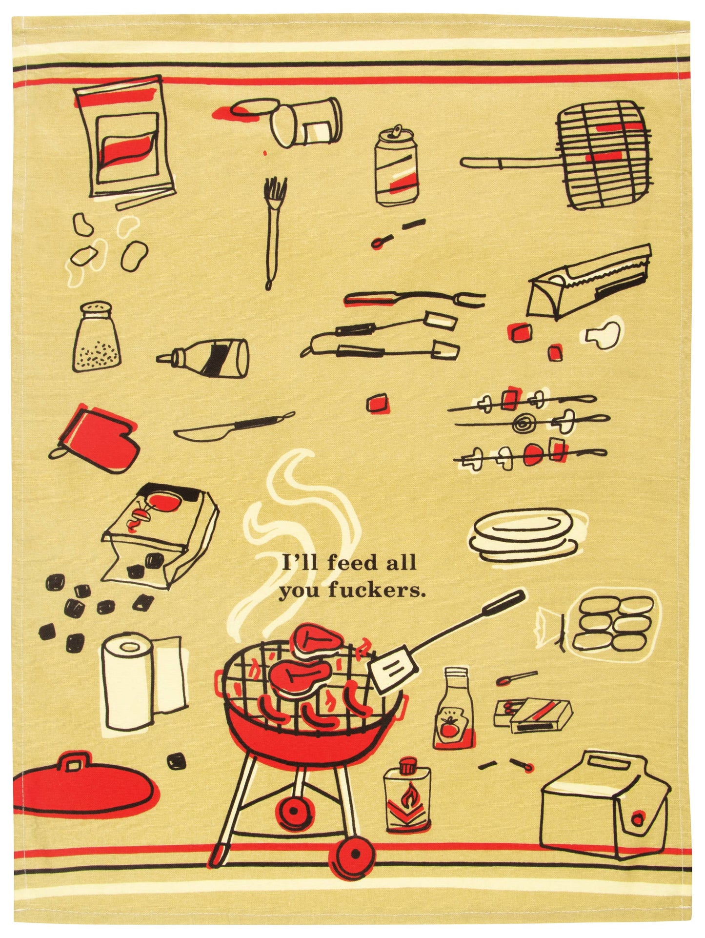 Dish Towel | I'll Feed All You F*ckers