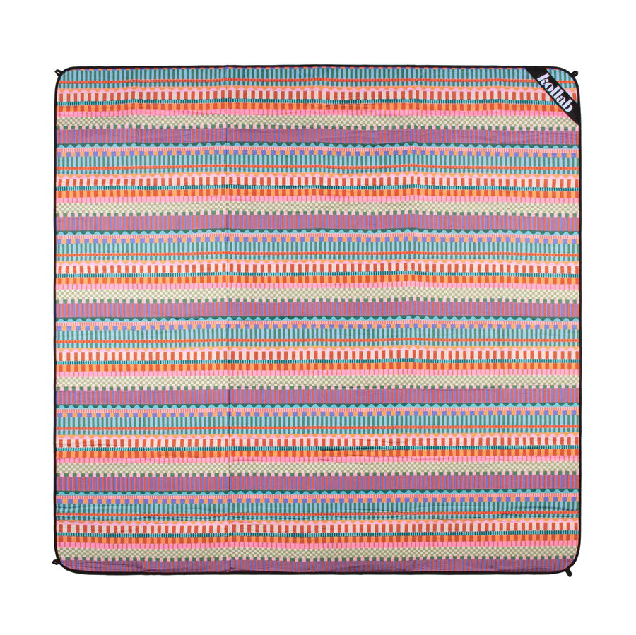 Kollab Picnic Mat Blocks and Stripe