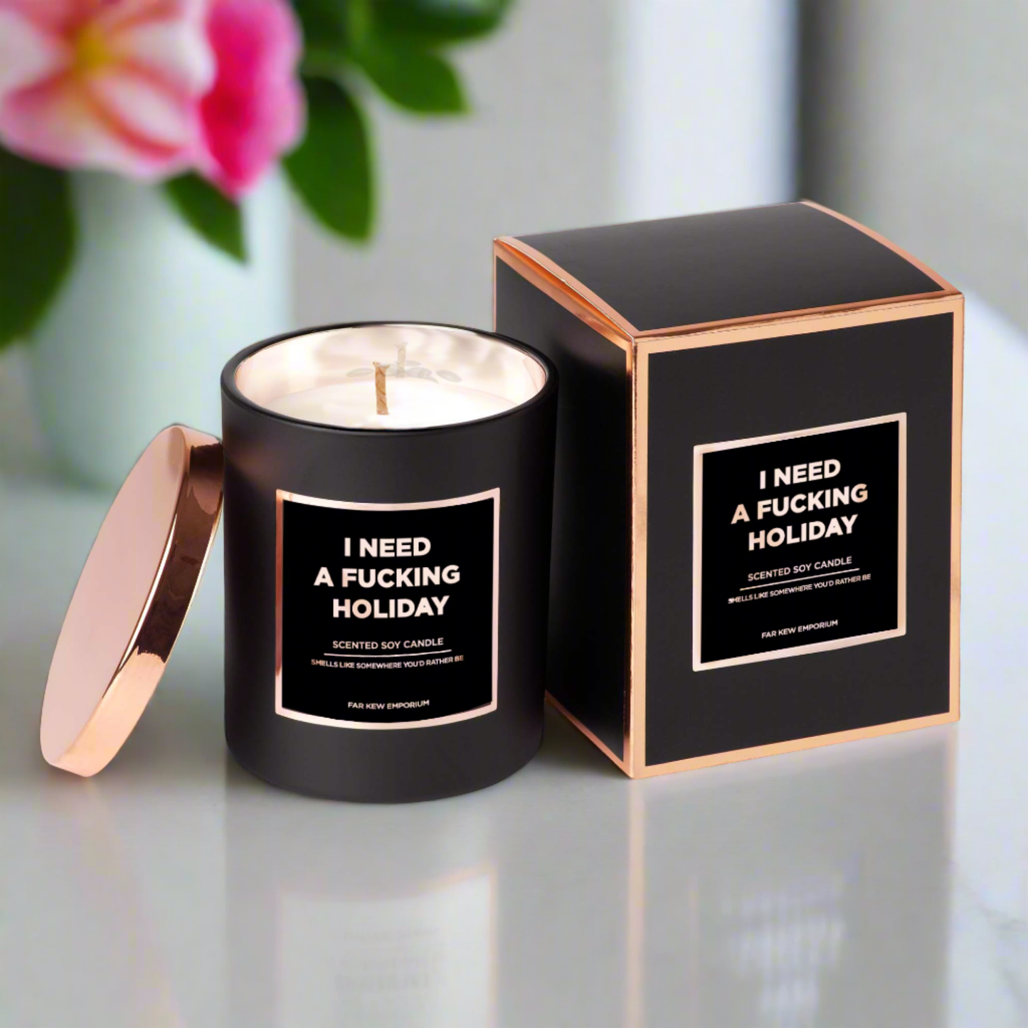I Need a Fucking Holiday | Luxury Scented Candle
