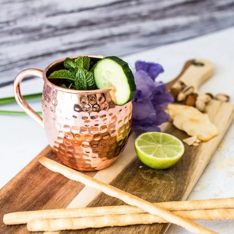 CLINQ Copper Mugs available at The Honey Emporium
