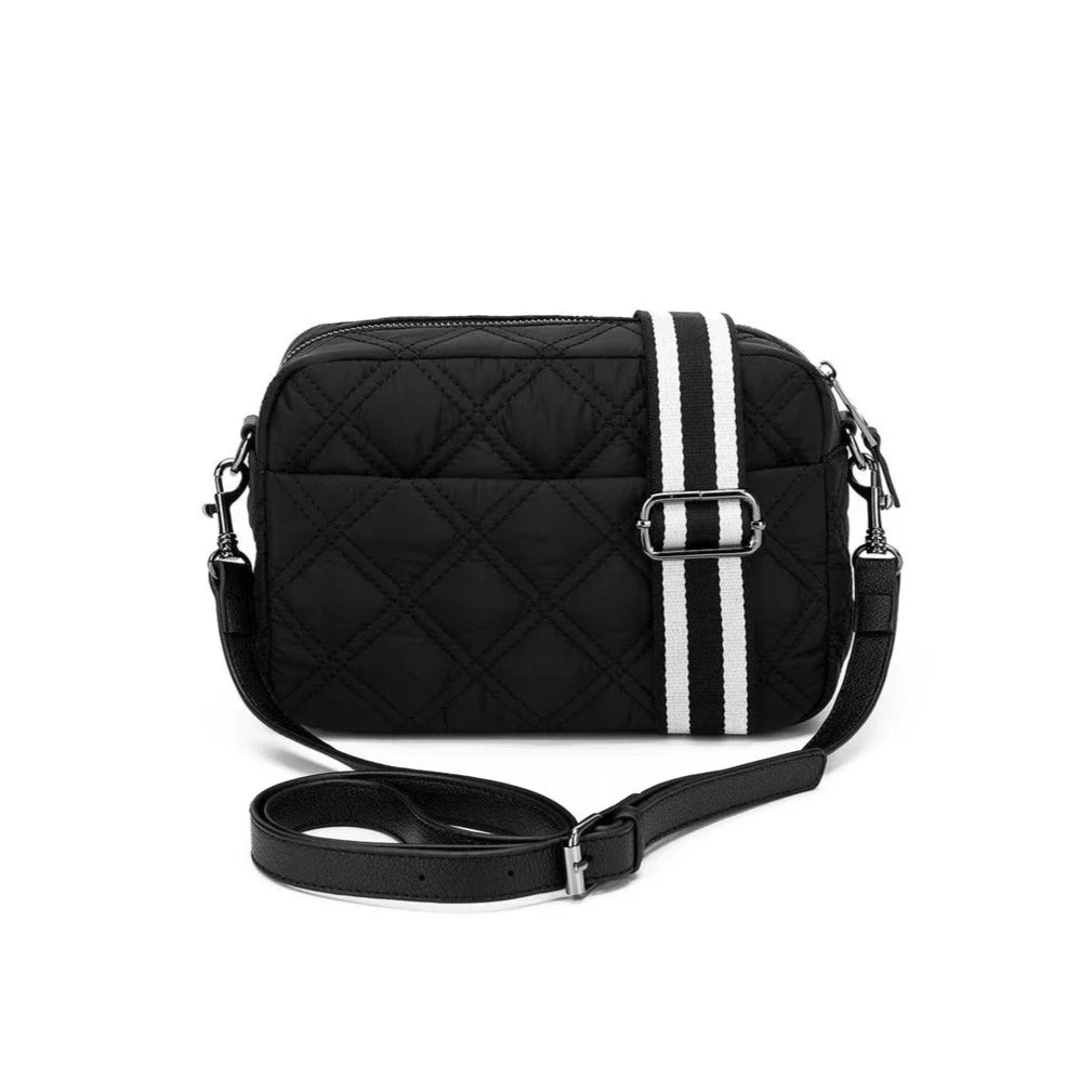 Black Caviar's Melrose Crossbody Bag in Black available at The Honey Emporium
