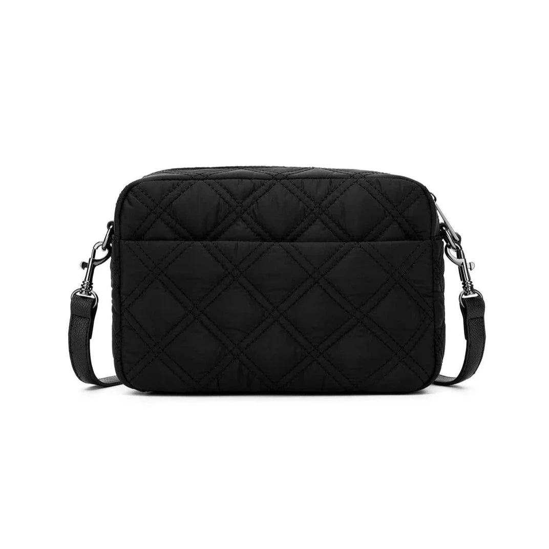 Black Caviar's Melrose Crossbody Bag in Black available at The Honey Emporium