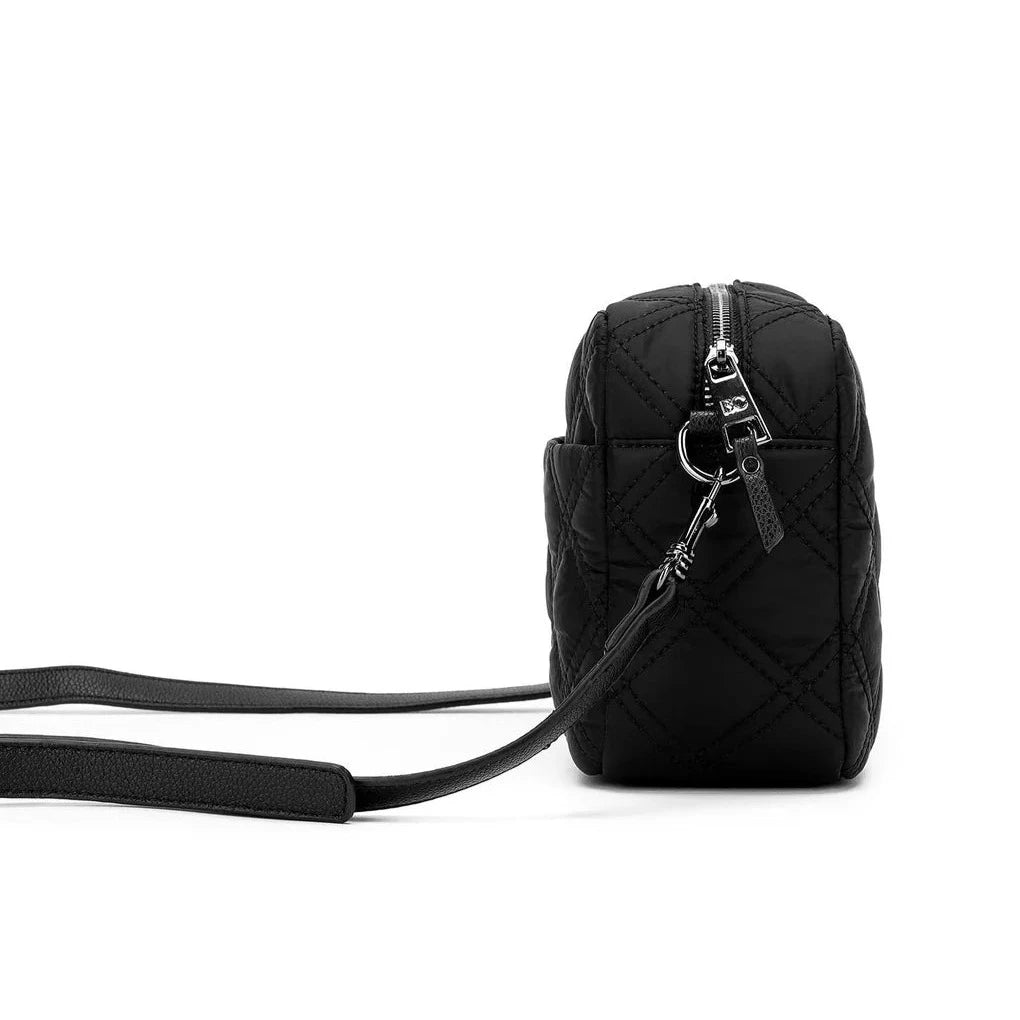 Black Caviar's Melrose Crossbody Bag in Black available at The Honey Emporium