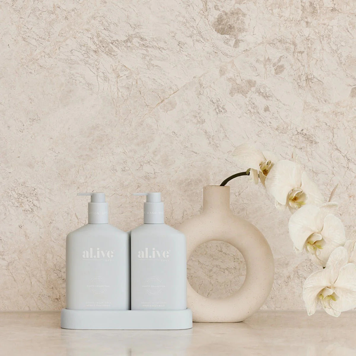 al.ive body Hand & Body Wash & Lotion Duo Coastal Wildflower | The Honey Emporium