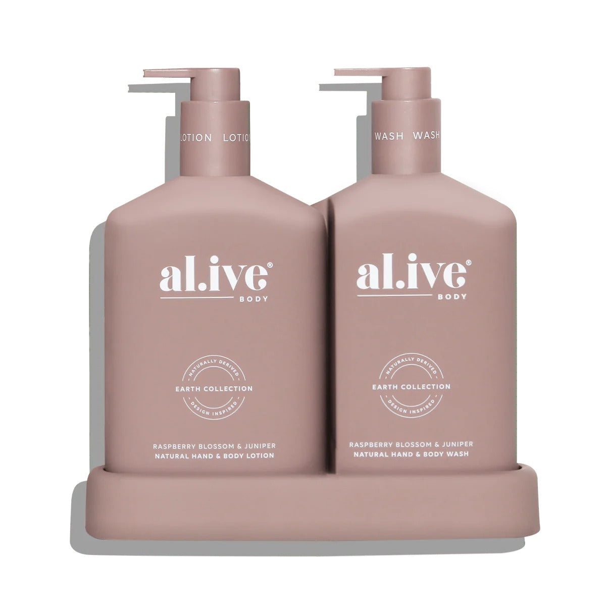 Al.ive body Hand & Body Wash & Lotion Duo | Raspberry Blossom & Juniper