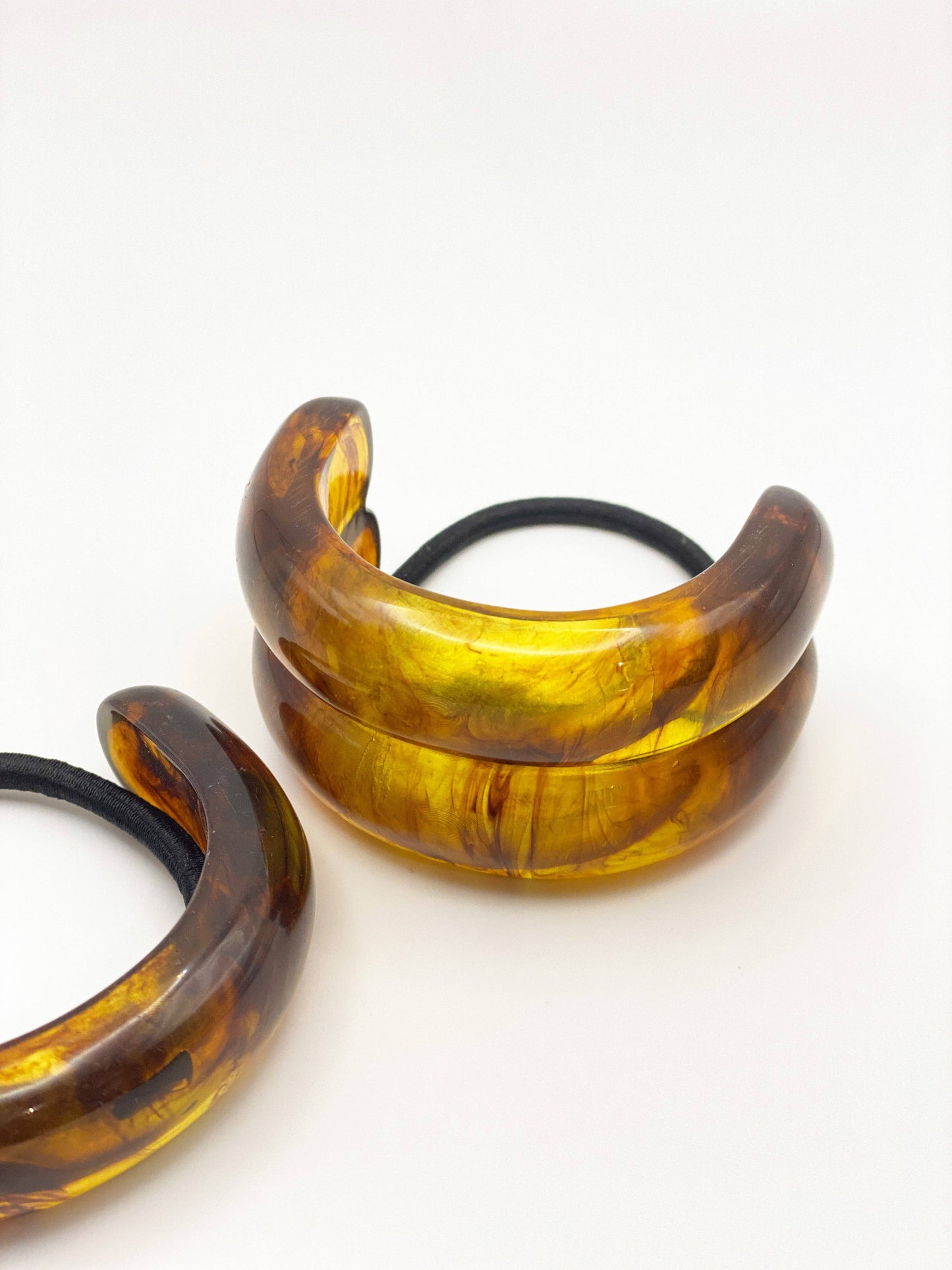 Double Crescent Hair Cuff Tie