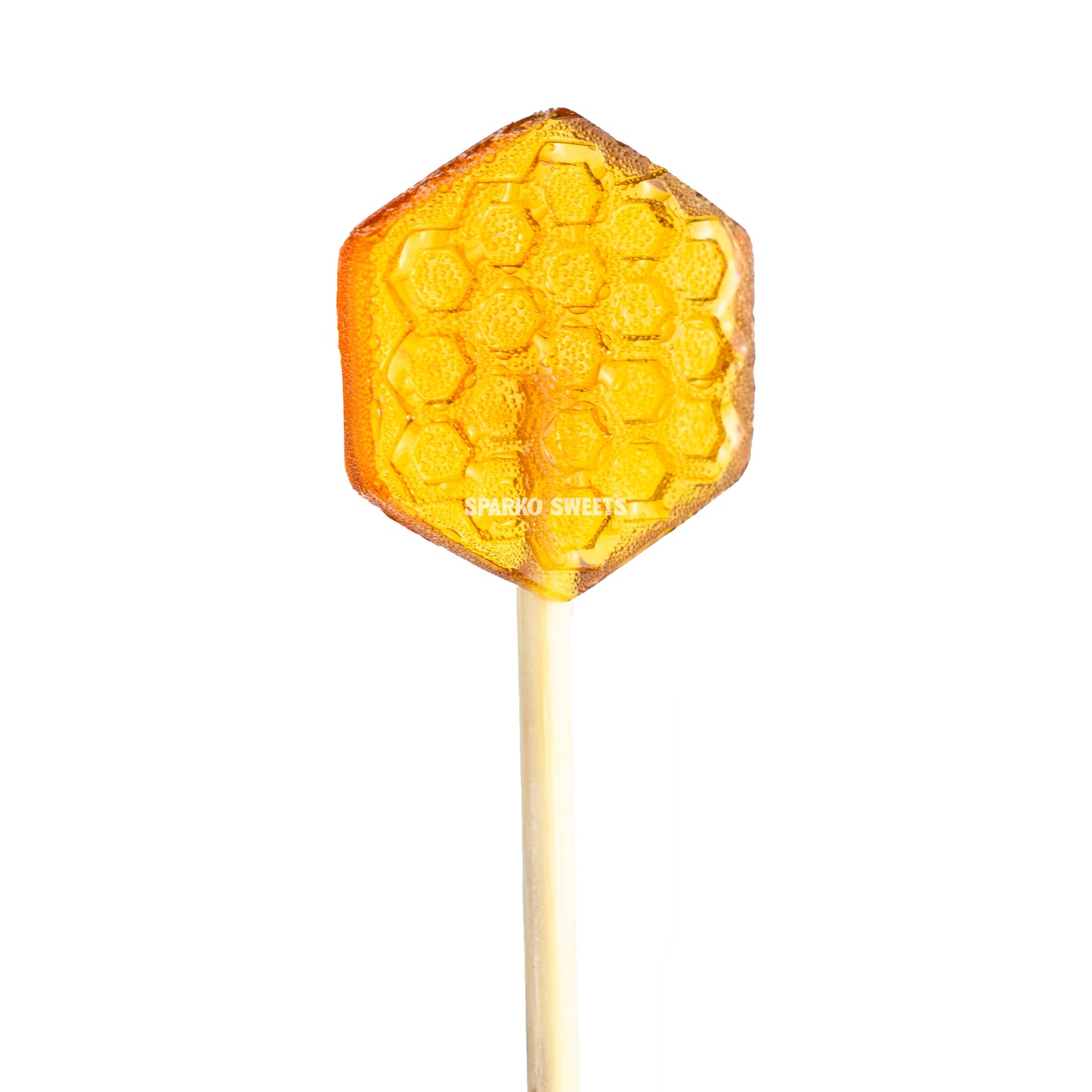 Honeycomb Lollipops | available at The Honey Emporium 