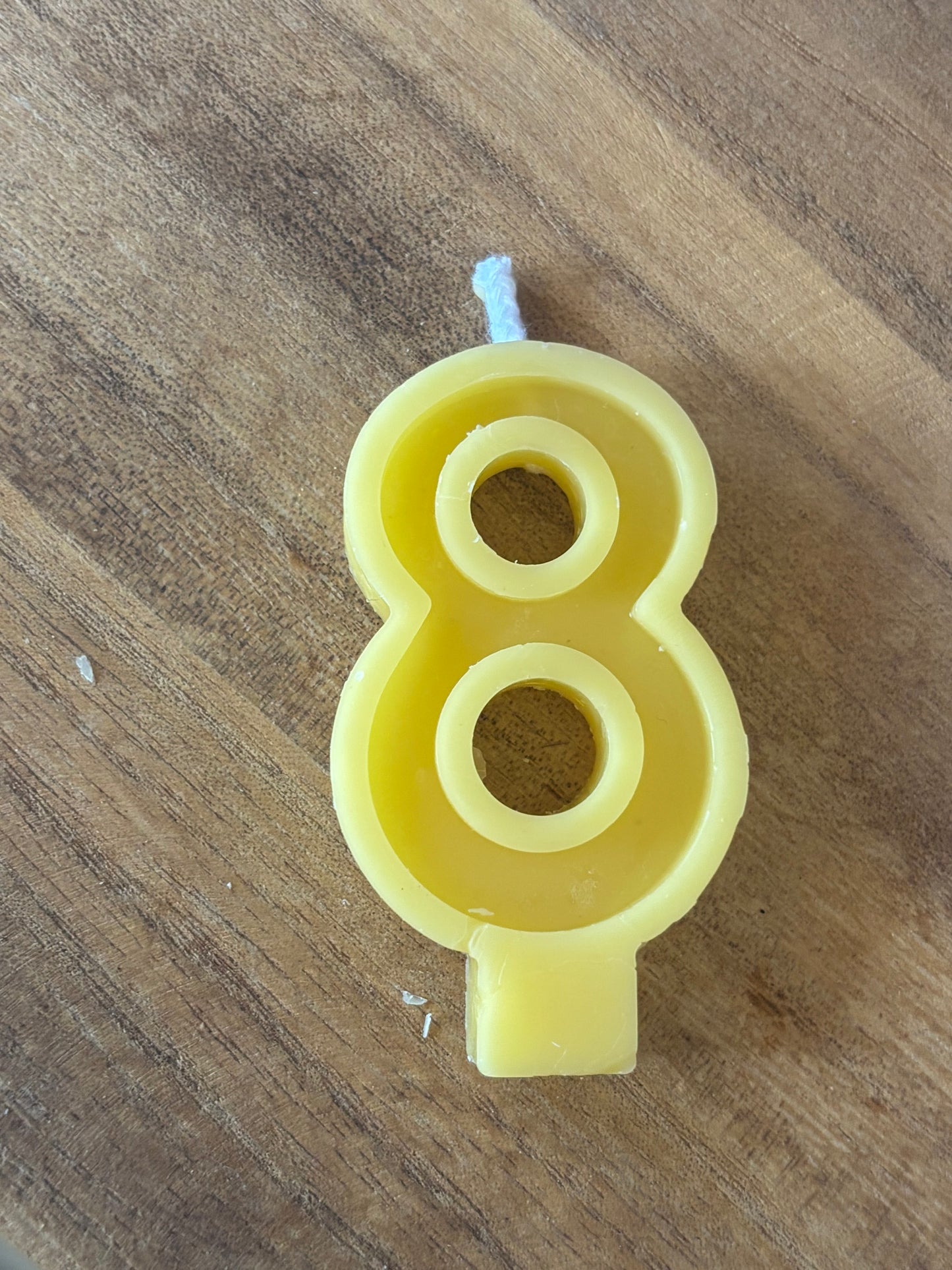 ✨ Pure Beeswax Handmade Birthday Number Candles 🐝🎂