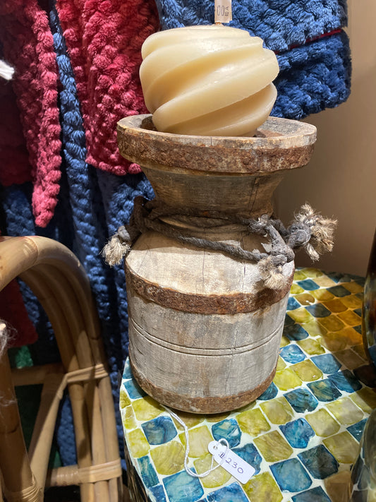 Indian Candle Stand with Rope