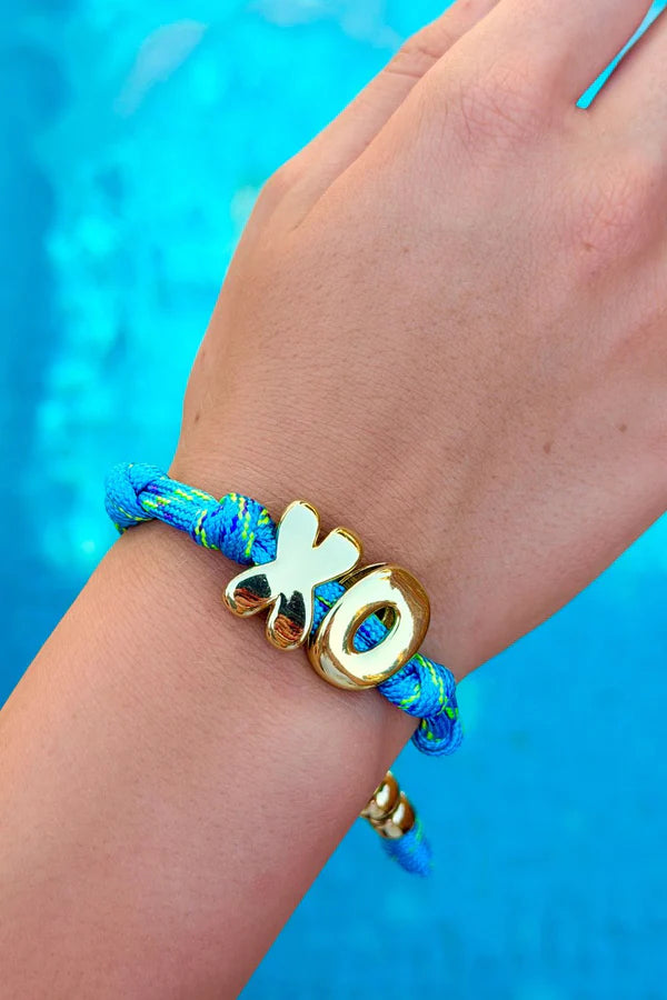 MOSK XO BLUE BRACELET