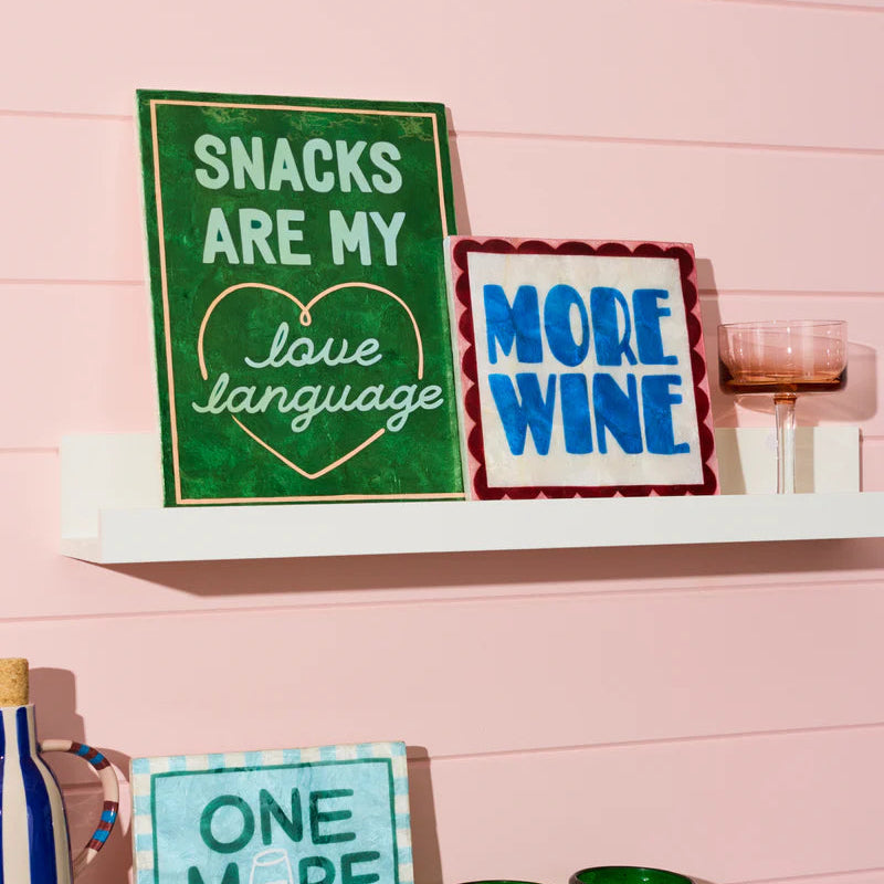 Jones & Co Fun House Wine Tile available at The Honey Emporium
