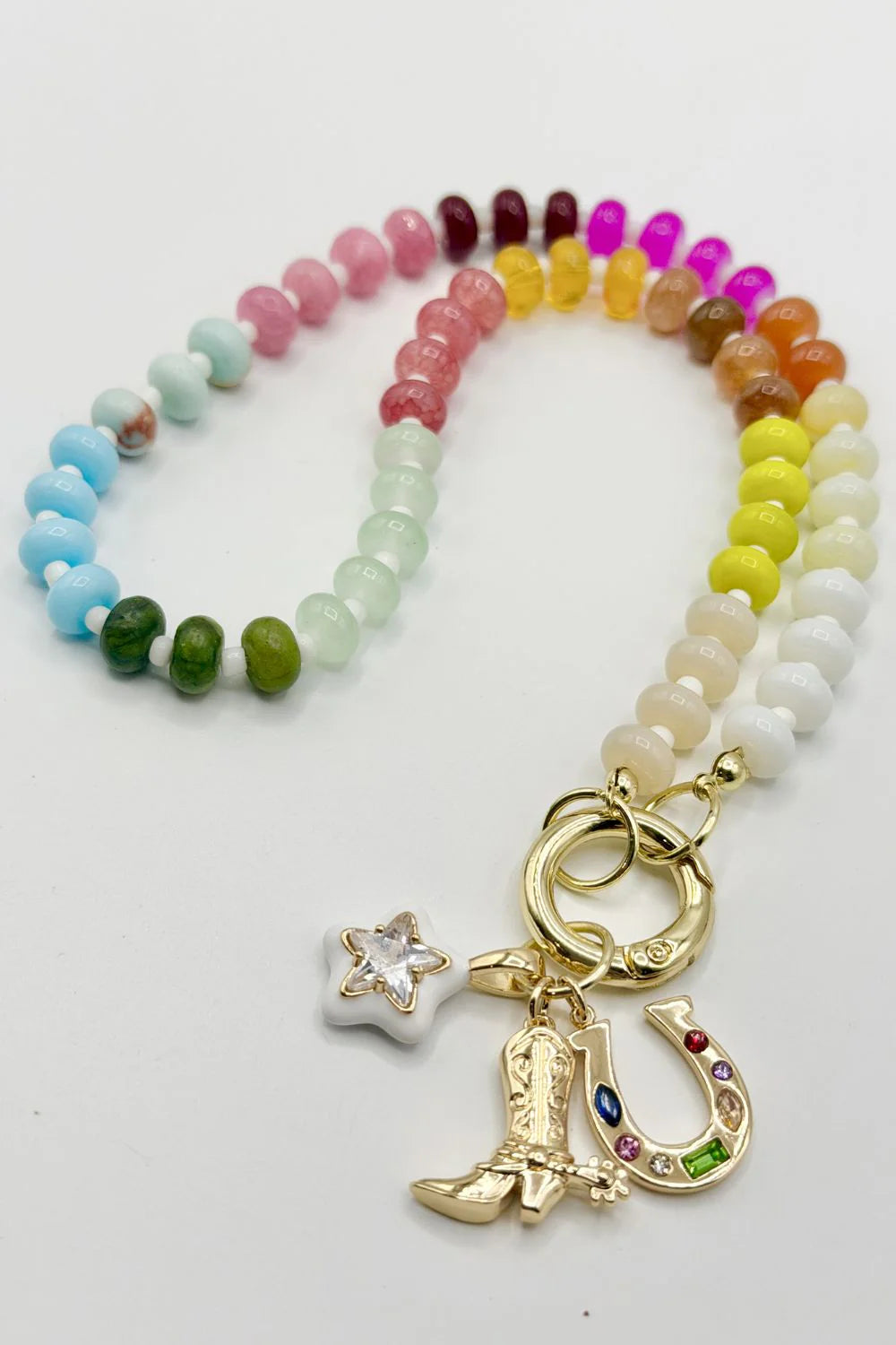 Mosk Melbourne Ride 'em Cowgirl Necklace available at The Honey Emporium