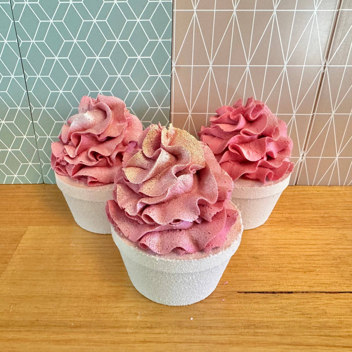 Butterfly Garden Bath Cupcake