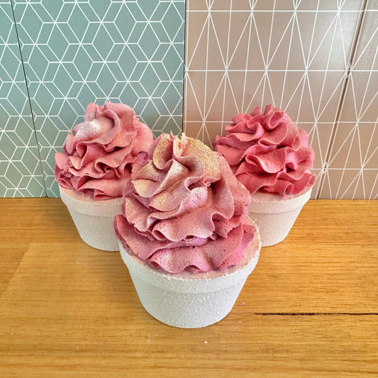 Butterfly Garden Bath Cupcake
