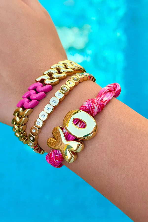 MOSK XO PINK BRACELET