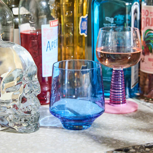 Kip & Co Sardinia Stalk Wine Glass Set available at The Honey Emporium