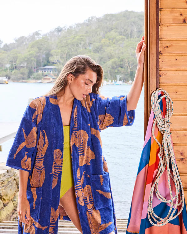 Kip&Co Sun Kissed Terry Mini Robe
