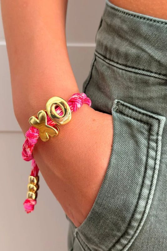 MOSK XO PINK BRACELET