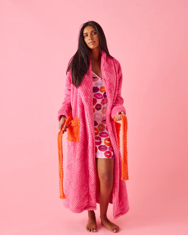Kip&Co Kiss Me Cosy Robe available at The Honey Emporium