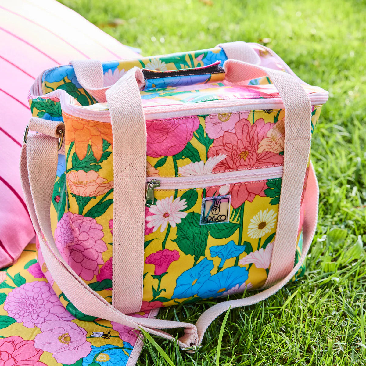 Kip&Co FOLLOW THE SUN YELLOW COOLER BAG