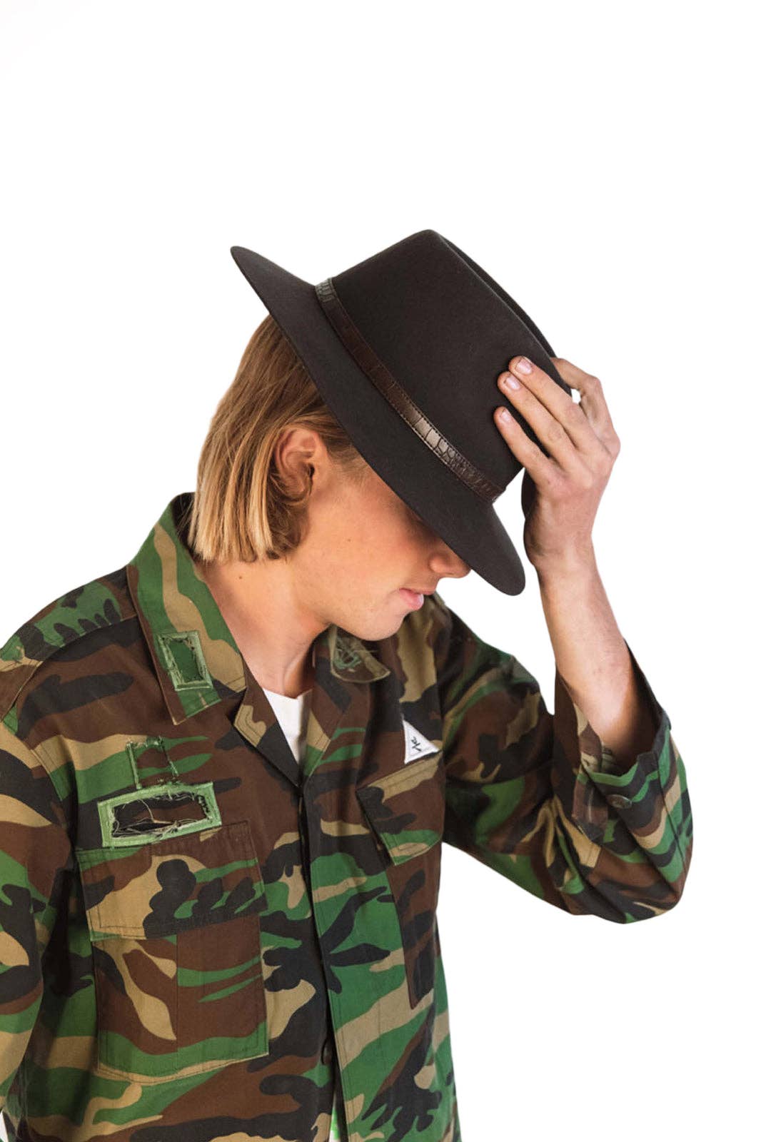THe DiNgo Felt Hat - Black
