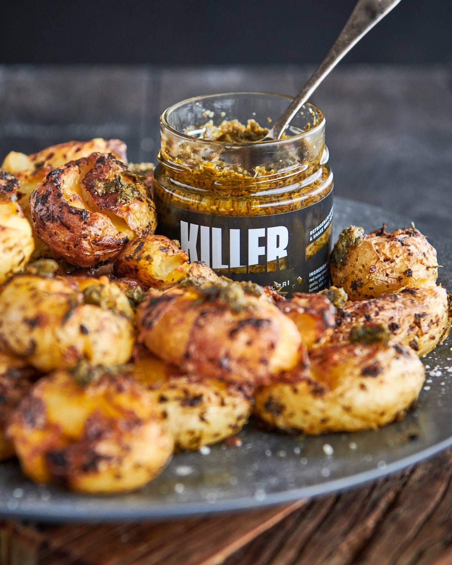Killer Condiments Chimichurri 200g available at The Honey Emporium