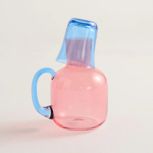 Kip & Co Blue Robin Carafe & Glass