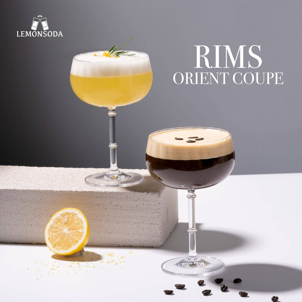 Rims Orient-Coupe Wine Glasses -  (355 mL / 12 fl. oz) (1pc)