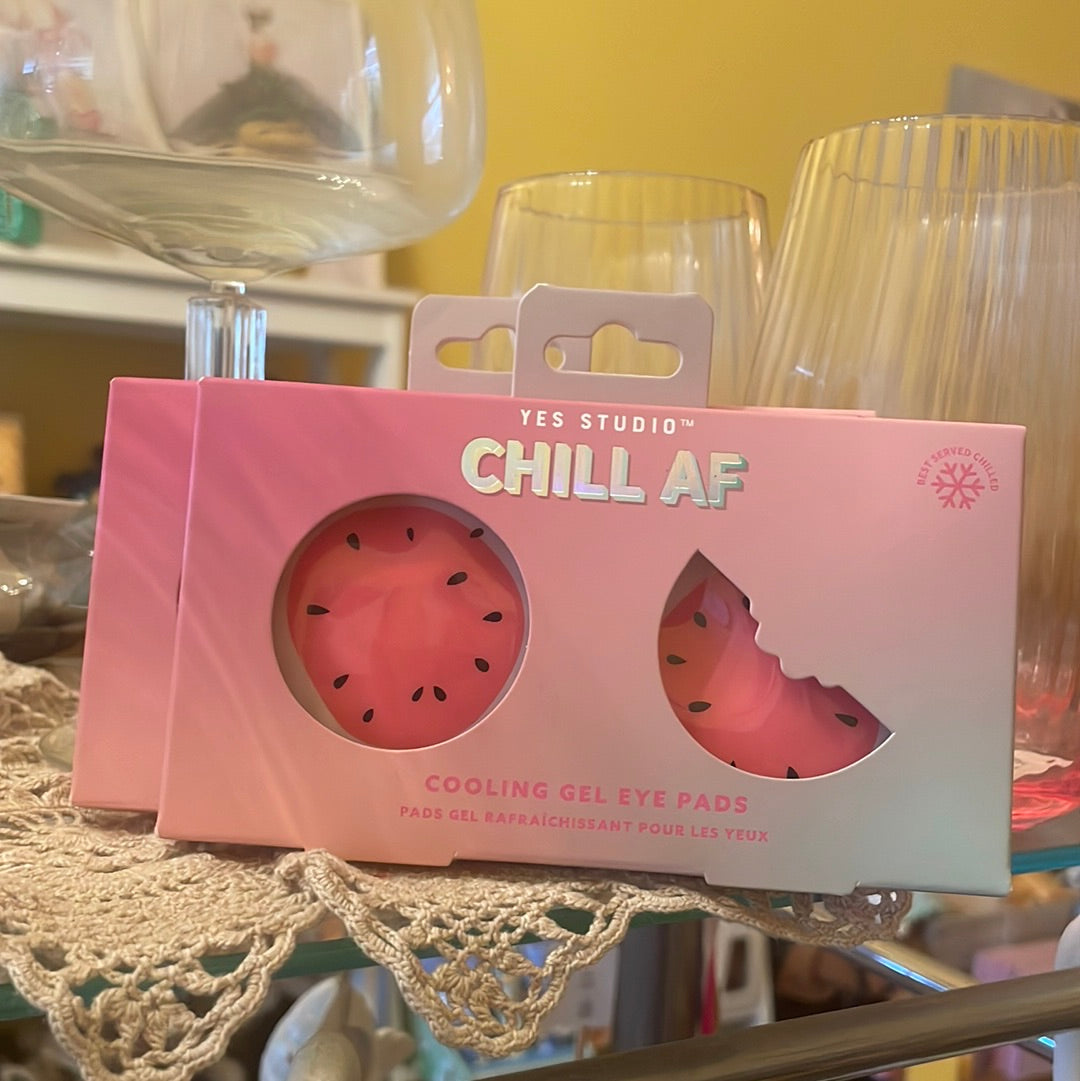 Yes Studio Cooling Gel Eye Pads | Watermelon available at The Honey Emporium