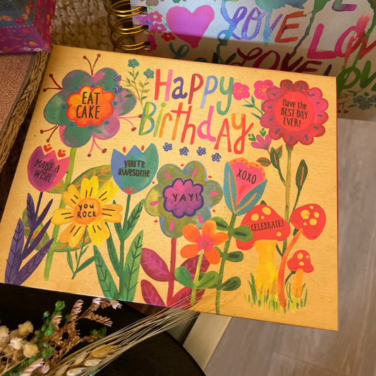 Happy Birthday Gift Box available at The Honey Emporium