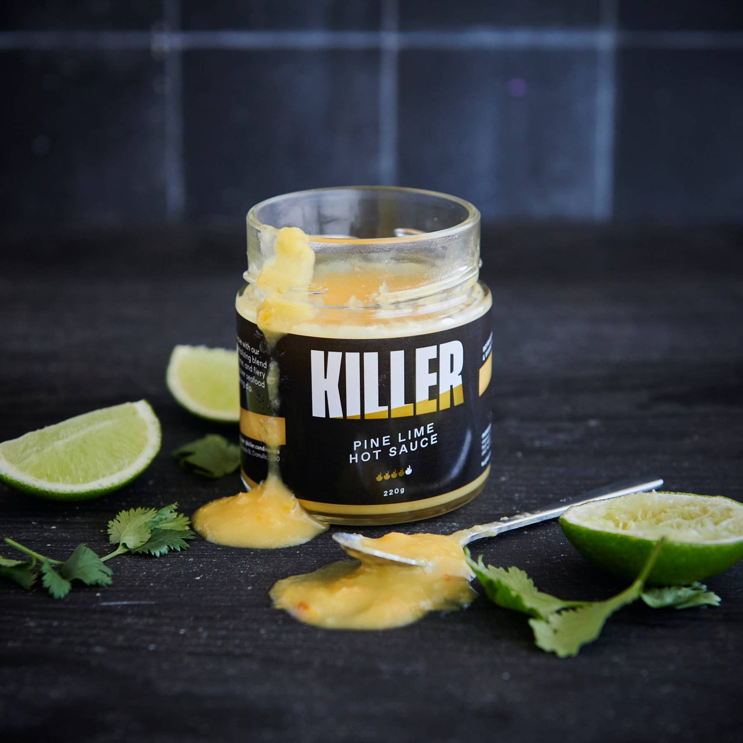 Killer Condiments Pine Lime Hot Sauce 220g