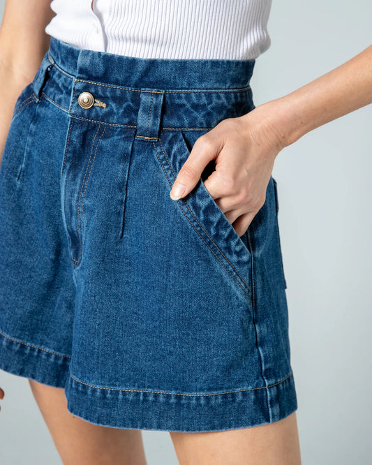 Hunter Indigo Denim Shorts