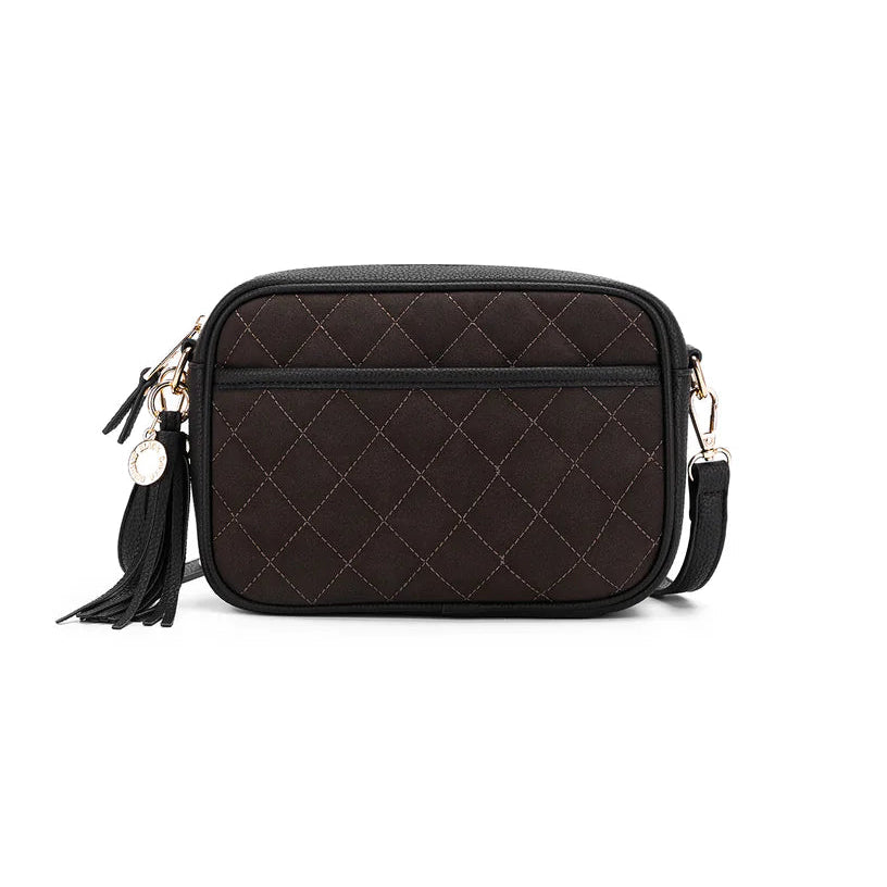 Black Caviar | Maxine Coco Crossbody Bag available at The Honey Emporium Boolaroo