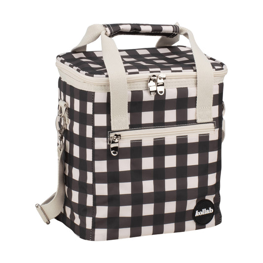 Kollab Mini Cooler Black Check