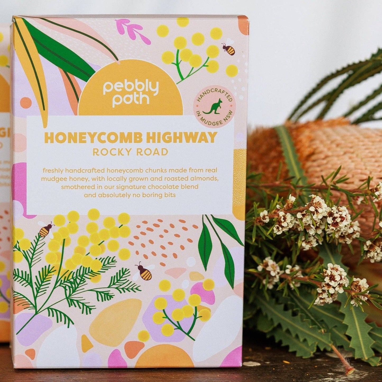 Pebbly Path Honeycomb Highway Rocky Road