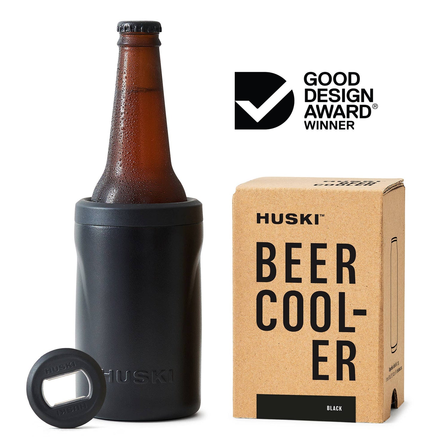 Huski Beer Cooler 2.0 | Black available at The Honey Emporium