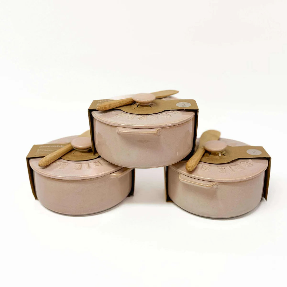 Loire Ceramic Brie Baker | Blush