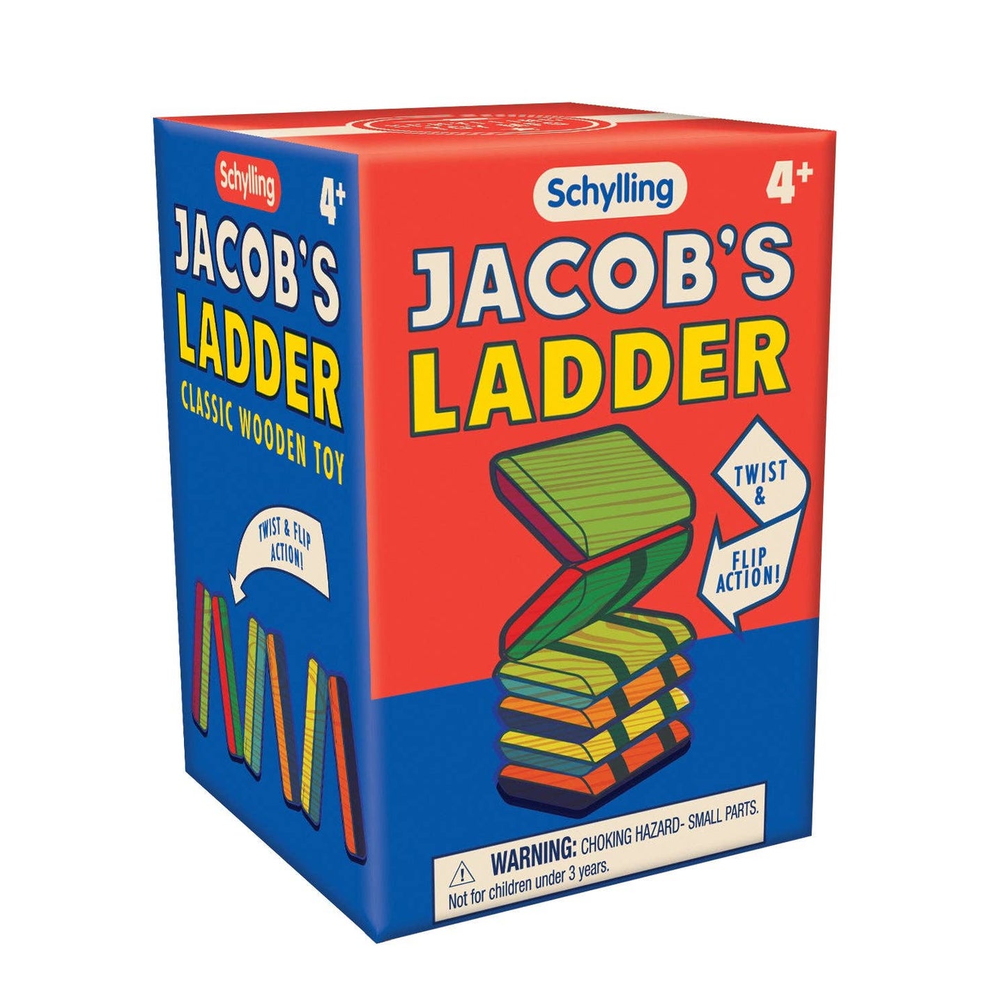 Schylling Jacobs Ladder Kids Classic Wooden Play Toy available at The Honey Emporium