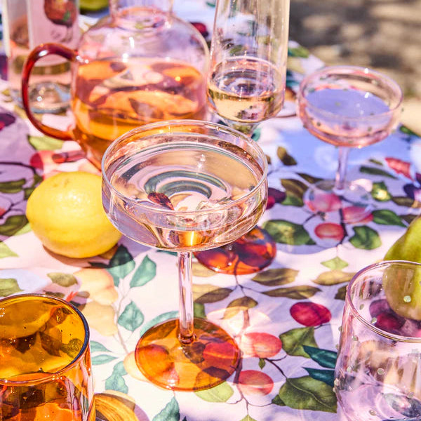 Kip & Co Marshmallow And Marmalade Margarita Glass Set available at The Honey Emporium