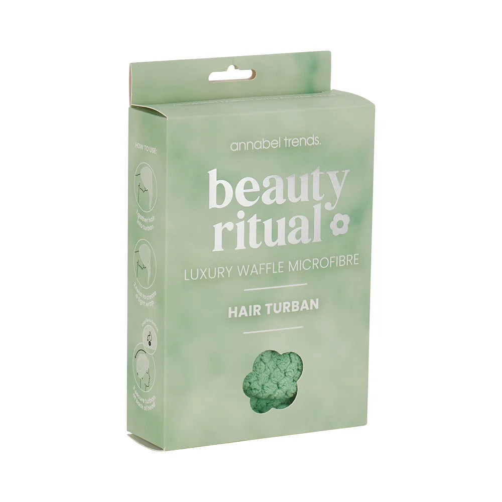 Annabel Trends Beauty Ritual Luxury Hair Turban available at The Honey Emporium