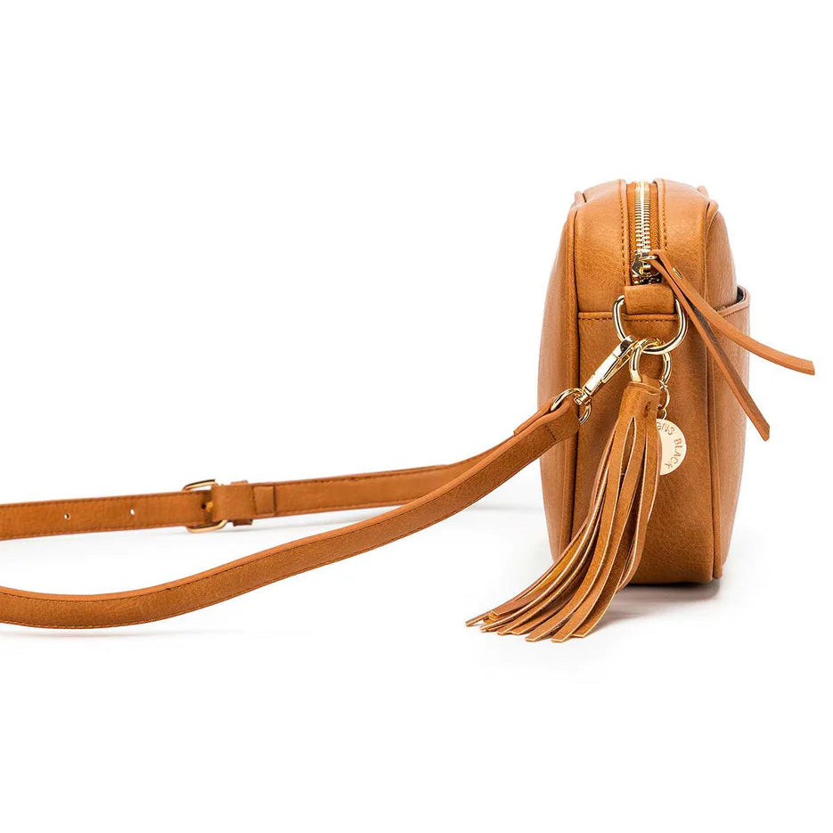 Black Caviar | Indie Crossbody Bag available at The Honey Emporium