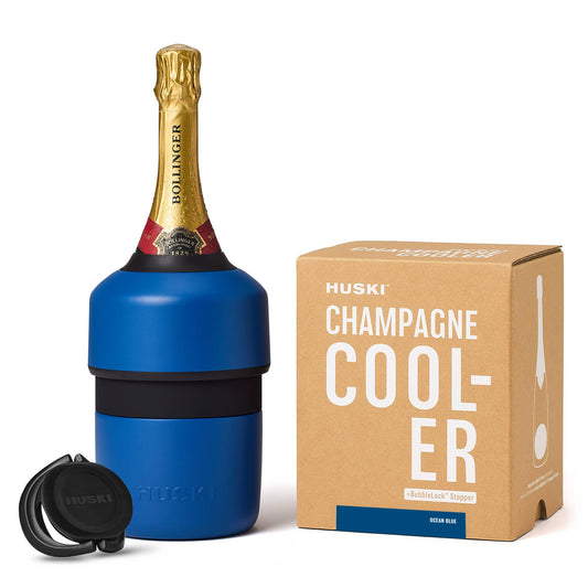 Huski Champagne Cooler | Ocean Blue (Limited Release)