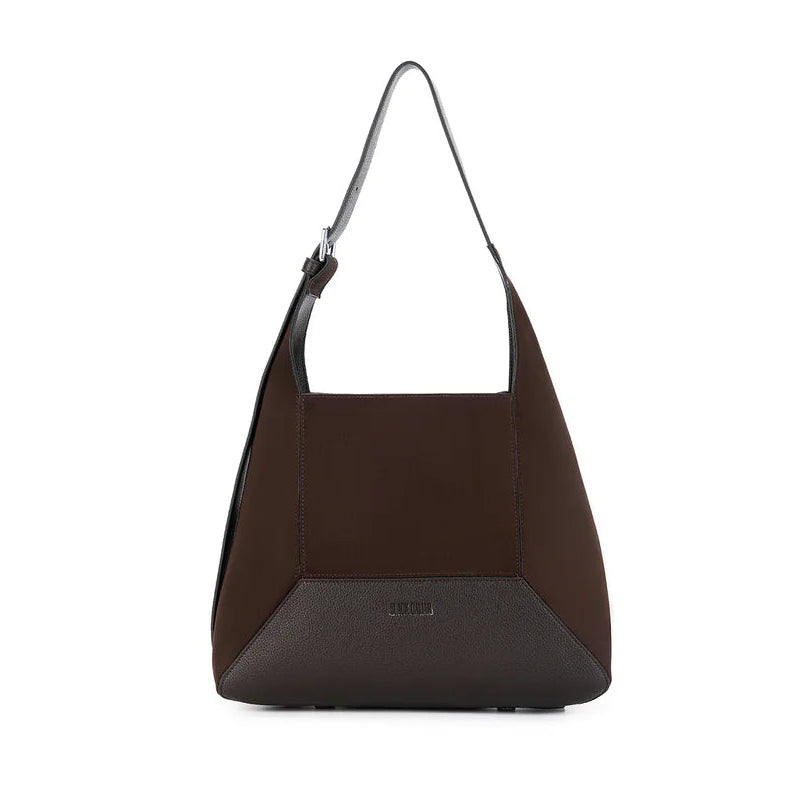 Black Caviar Jacqueline Cocoa 3 Piece Handbag available at The Honey Emporium