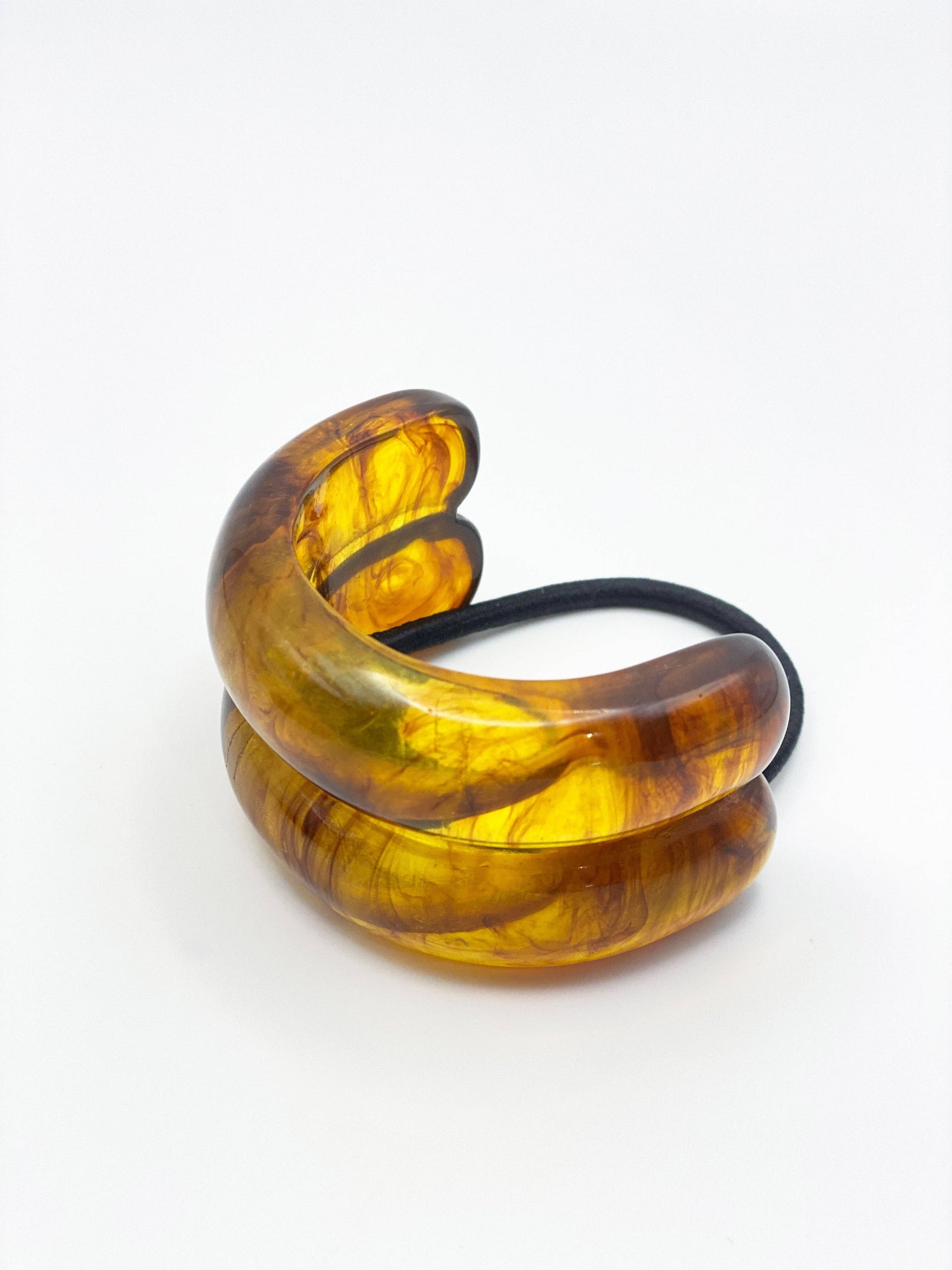 Double Crescent Hair Cuff Tie