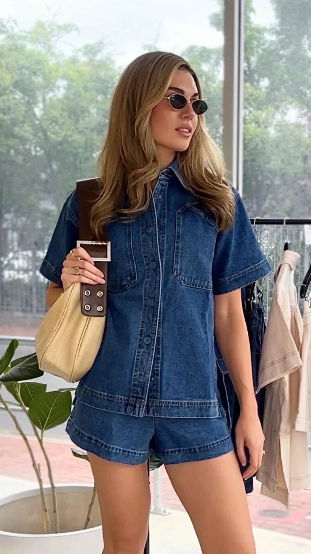 Hunter Shirt Indigo denim